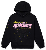 Sp5der P*NK V2 Hoodie Black