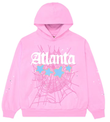 Sp5der Atlanta Hoodie Pink