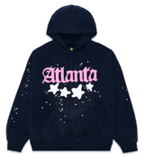 Sp5der Atlanta Hoodie Navy