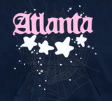 Sp5der Atlanta Hoodie Navy