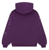 Sp5der Star OG Web V2 Hoodie Purple