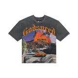 Godspeed Los Scandalous Grey Wash T-Shirt