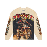 Godspeed Full Throttle LS T-Shirt (Bone)