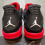 Jordan 4 Retro Red Thunder (GS) - PRE-OWNED
