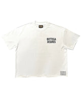 Bottega Desires Fuck Em White T-Shirt