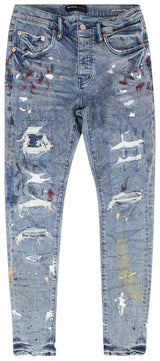 PURPLE BRAND Paint Repair Jeans 'Indigo'