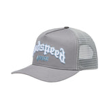 Godspeed Forever Trucker Hat Cool Grey