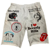 Amis et Fleurs “Sketchbook” Sweat Short