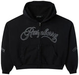 Raspberry Hills Script Hoodie V2 Black
