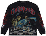 Godspeed Checkmate LS T-Shirt (Black Wash)