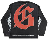 Godspeed Sea Sick LS T-Shirt (Black Wash)