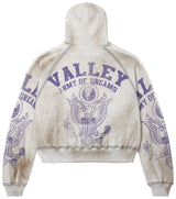 Vale Forever Army Zip Up Grey