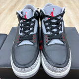 Jordan 3 Retro OG Black Cement (2024) - Pre-Owned