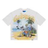 Godspeed Skeleton Beach II T-Shirt White