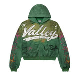 Vale Forever Inferno Zip Up Green