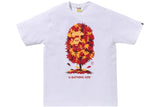 BAPE Japan Autumn Ape Head Tee White