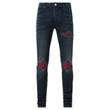 Amiri Ultrasuede MX1 Jean Midnight Indigo