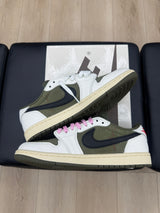 Jordan 1 Retro Low OG SP Travis Scott Medium Olive- Pre-Owned