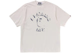 BAPE Garment Dye Spray Print College Relaxed Fit Tee
Ivory
