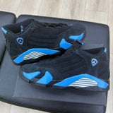 Jordan 14 Retro Black University Blue (2026) (GS) - Pre-Owned
