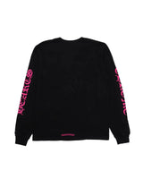 Chrome Hearts Neck Logo Long sleeve Black/Pink