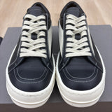 Rick Ownes Woman's Concordians Vintage Low ''Black Milk'' - Pre-Owned