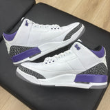 Jordan 3 Retro Dark Iris - No Box - Pre-Owned