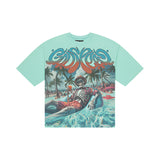 Godspeed Pool Party T-Shirt (Teal)