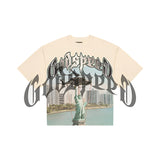 Godspeed JFK To Miami T-Shirt Bone