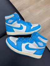 Jordan 1 Retro High OG UNC Reimagined (PREOWNED NO BOX)