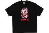 BAPE Map Camo By Bathing Ape Relaxed Fit Tee  'Black'