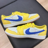 Jordan 1 Retro Low OG SP Travis Scott Canary (Women's) No Box - Pre-Owned