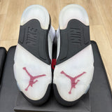 Jordan 5 Retro Fire Red Silver Tongue (2020) - Replacement Box - Pre-Owned