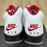 Jordan 5 Retro Fire Red Silver Tongue (2020) - Replacement Box - Pre-Owned