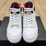 Jordan 5 Retro Fire Red Black Tongue (2025) Pre-Owned