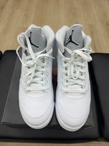 Jordan 5 Retro White Metallic (2026)- Pre-owned
