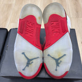 Jordan 5 Retro Fire Red Black Tongue (2025) Pre-Owned