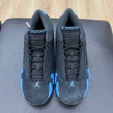 Jordan 14 Retro Black University Blue (2026) - No Box - Pre-Owned