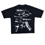 In Draco We Trust Oversized Tee Black/White
