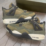 Jordan 4 Retro SE Craft Medium Olive - PRE-OWNED