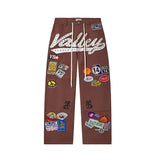 Vale Forever Brown 1980s Painters Pants