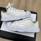 Maison Mihara Yasuhiro Hank OG Sole Canvas Low White- Pre-owned