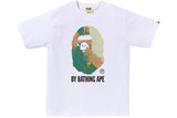 BAPE Tie Dye By Bathing Ape Tee White/Beige