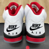 Jordan 5 Retro Fire Red Black Tongue (2025) Pre-Owned