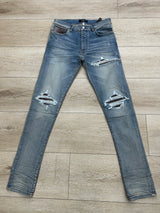 Amiri MX1 CROC EFFECT JEAN