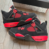 Jordan 4 Retro Red Thunder (GS) - PRE-OWNED