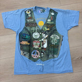 Better With Age Roadie Tee Sky Blue