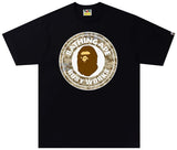 BAPE Sand Camo Busy Works Tee 'Black Beige'