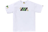 BAPE ABC Camo Tee White/Green