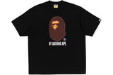 Bape Blur By Bathing Ape Relaxed Fit Tee Black